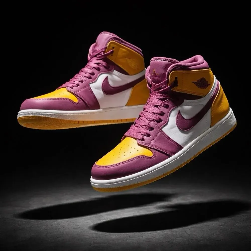 Size 7Y 8.5W Air Jordan 1 Retro Brotherhood